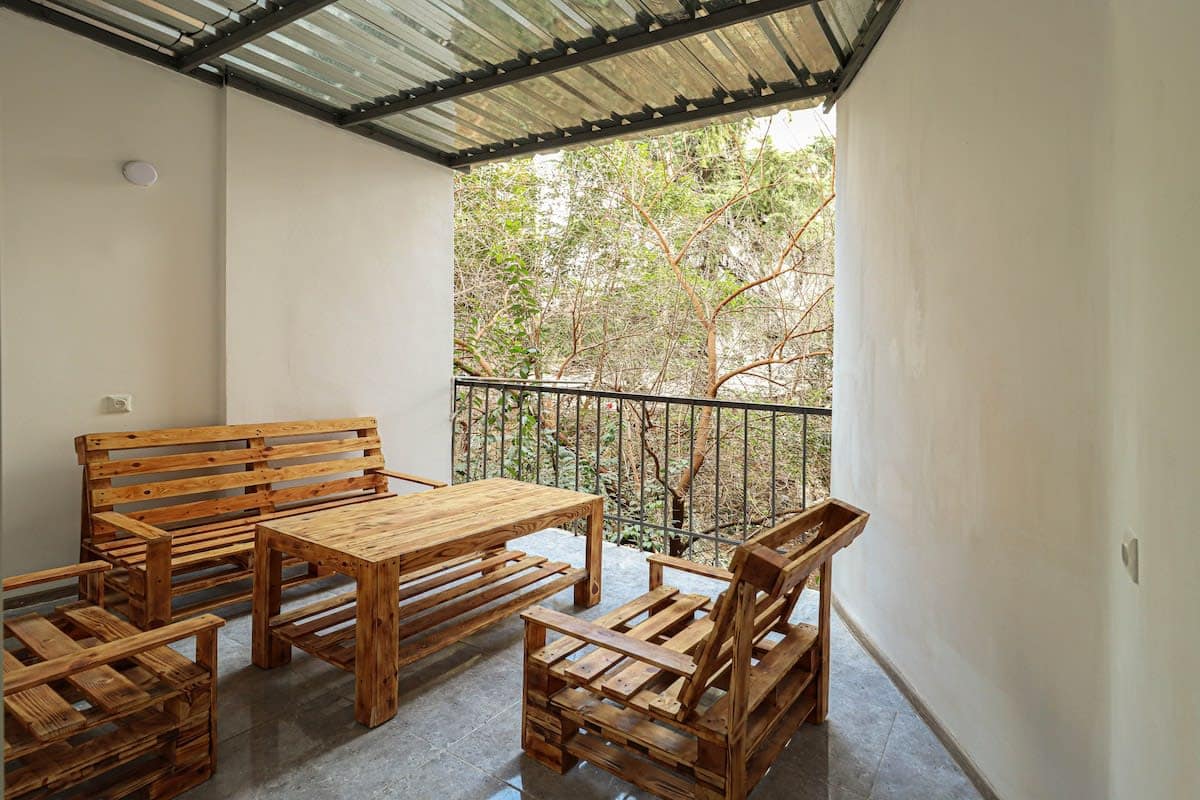 Enjoy a peaceful retreat on your private terrace, the perfect spot to relax and unwind