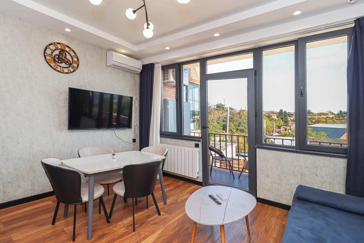 Beautifully designed living space that feels both cozy and spacious