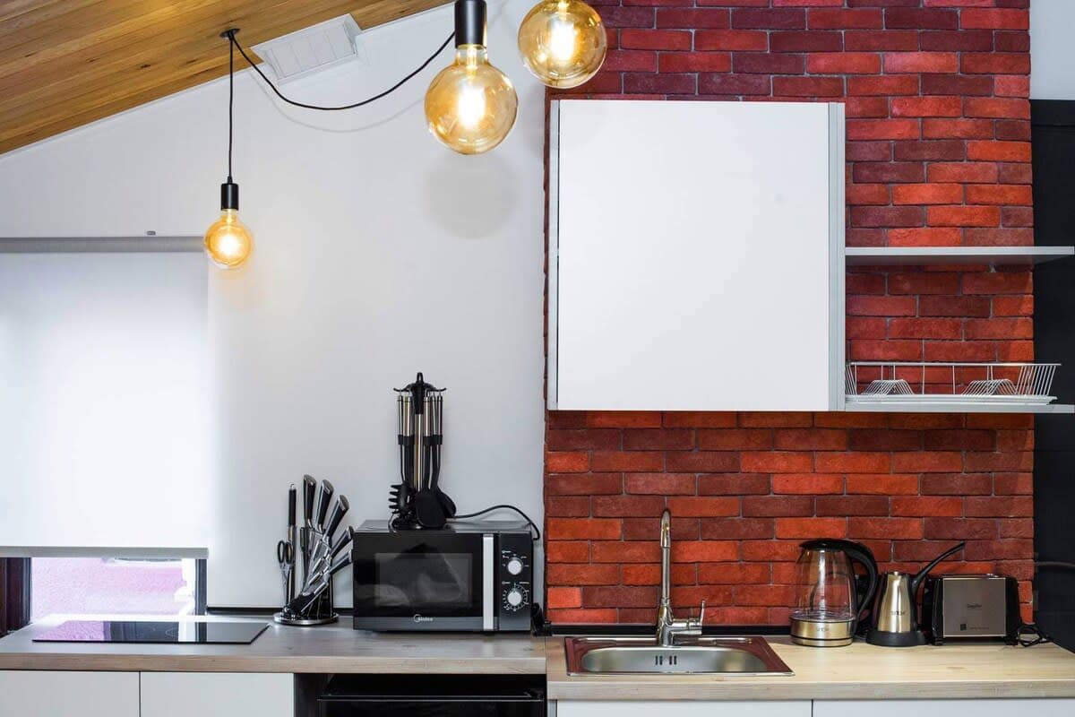 Open kitchen is fully equipped, with modern appliances and all the utensils you need, making meal preparation both easy and enjoyable.