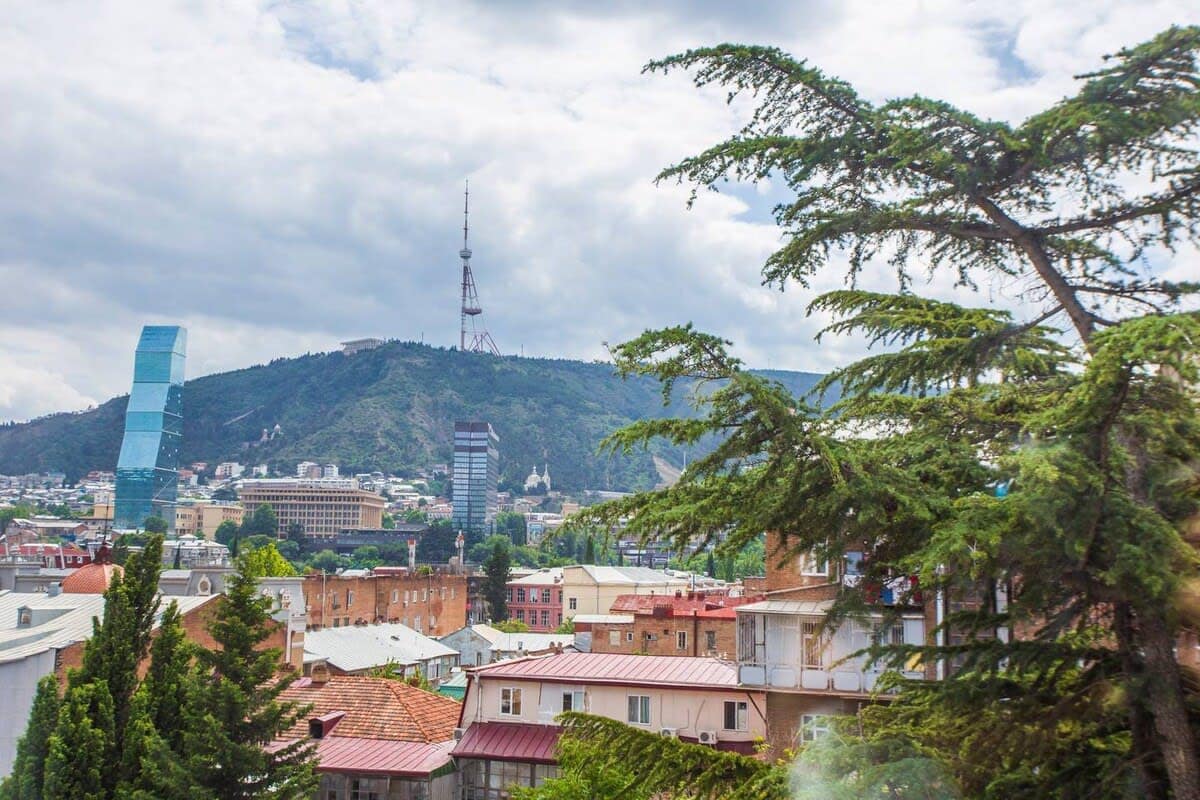 View to the heart of the city's historic district, surrounded by stunning architecture and cultural landmarks.