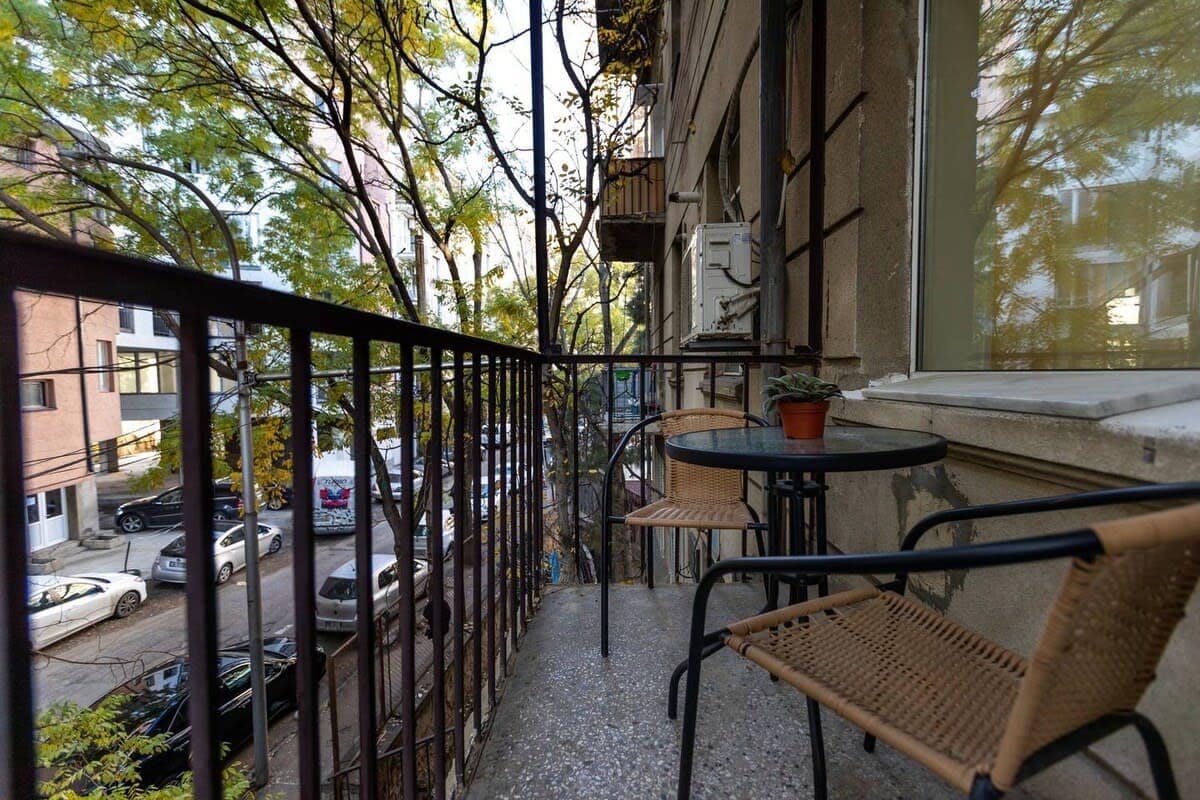Step out onto your private balcony for a quiet retreat where you can enjoy fresh air and a moment of relaxation