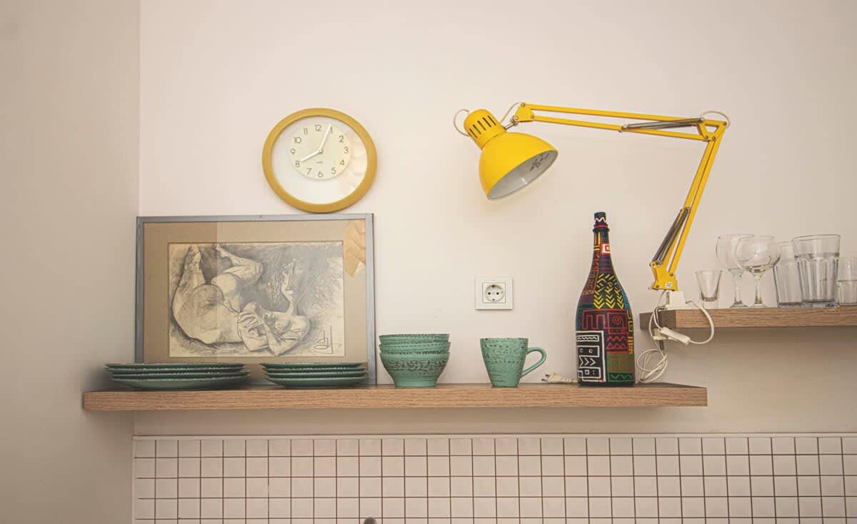 Functional details from the living room