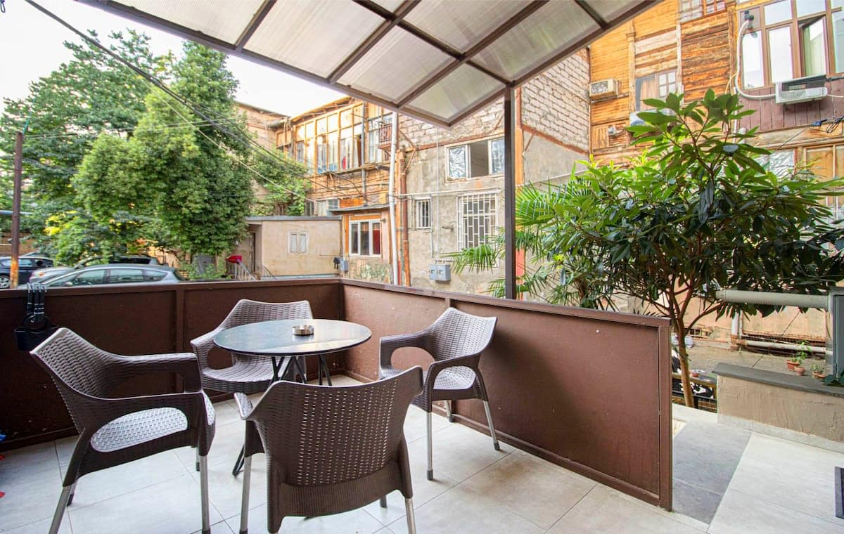 Enjoy a peaceful retreat on your private terrace, the perfect spot to relax and unwind