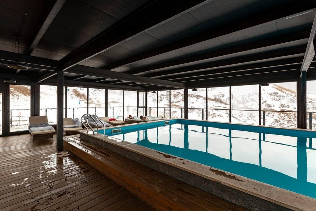 The building offers a pool at an extra charge if you feel like a swim.