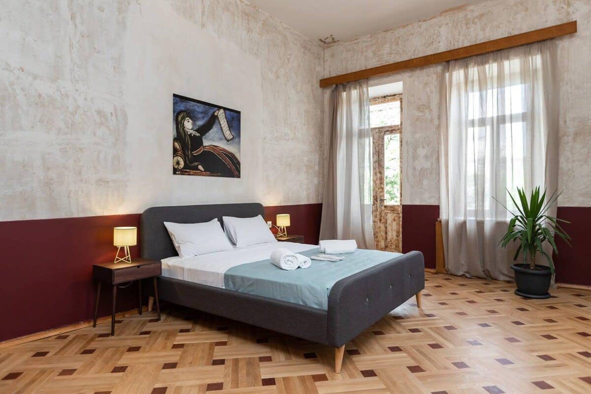 Rustic 1 Bedroom Apartment in Old Tbilisi in Sololaki