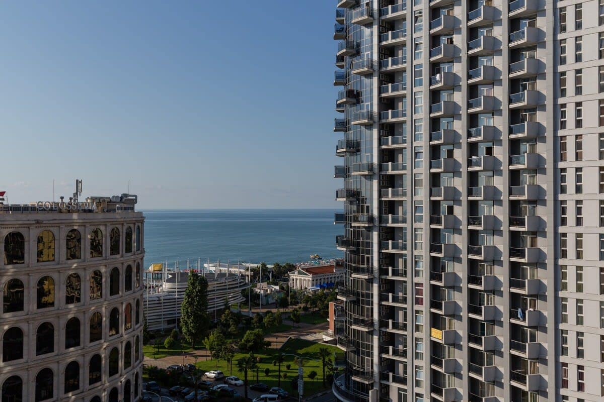 Enjoy a spectacular view overlooking both the sea and the vibrant city of Batumi, creating an unforgettable atmosphere