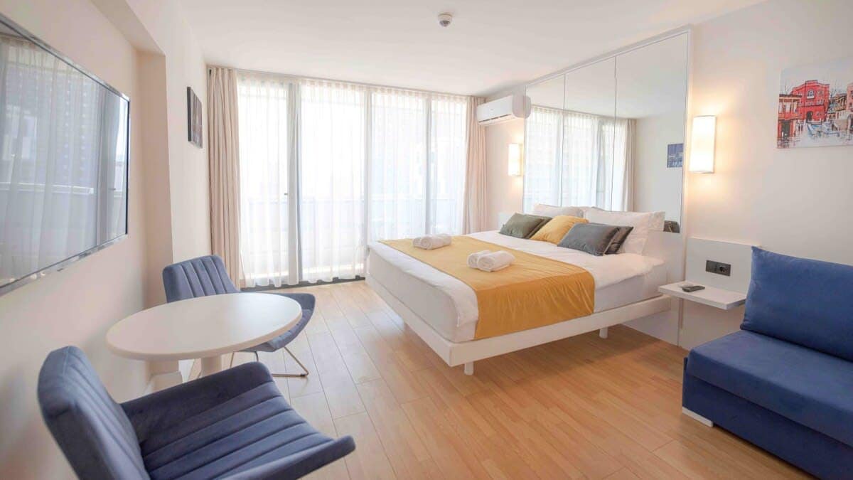 Batumi Sea View Beachfront Studio in Batumi