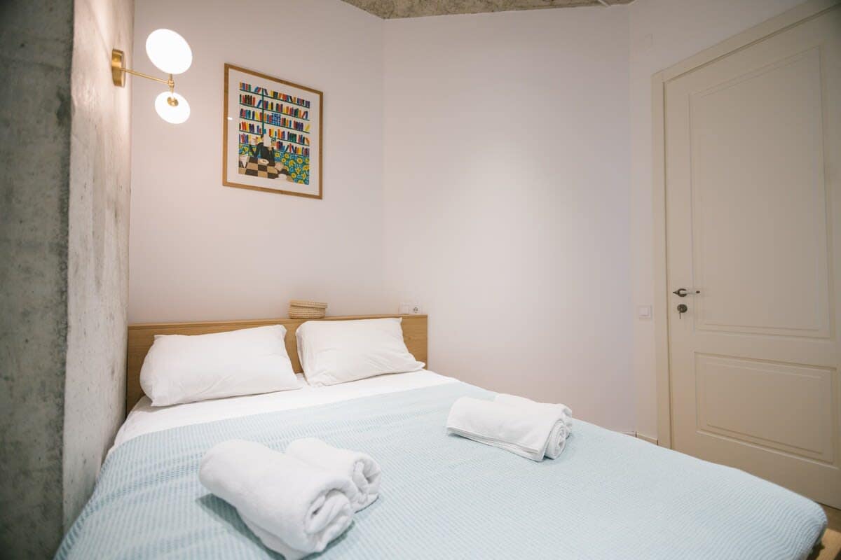 Professionally cleaned and neatly arranged, the soft linens add a touch of luxury to the sleeping experience, making your stay even more enjoyable