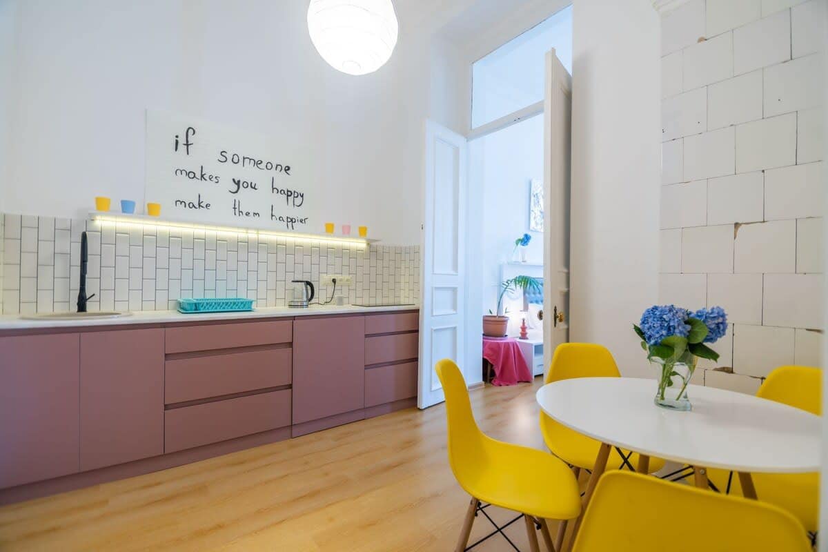Its seamless integration with the living space makes it a welcoming and practical addition