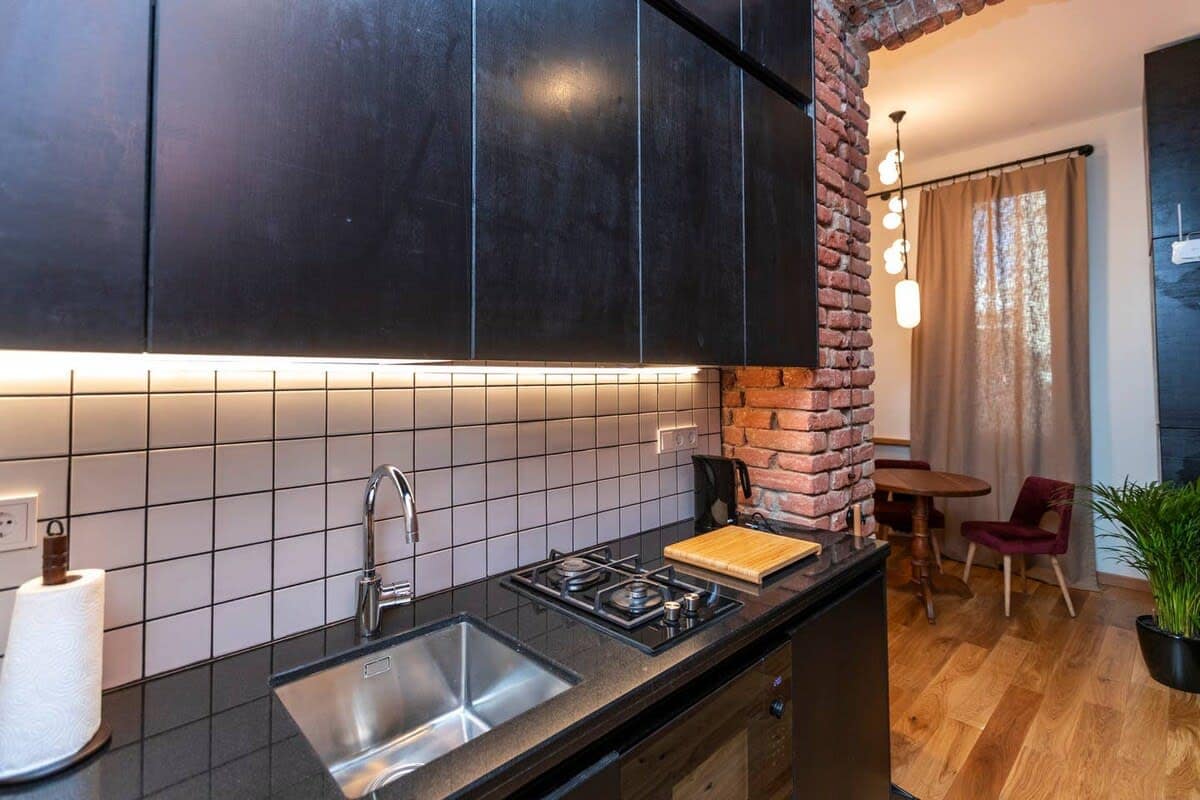 Well-designed kitchen allows you to prepare your favorite dishes