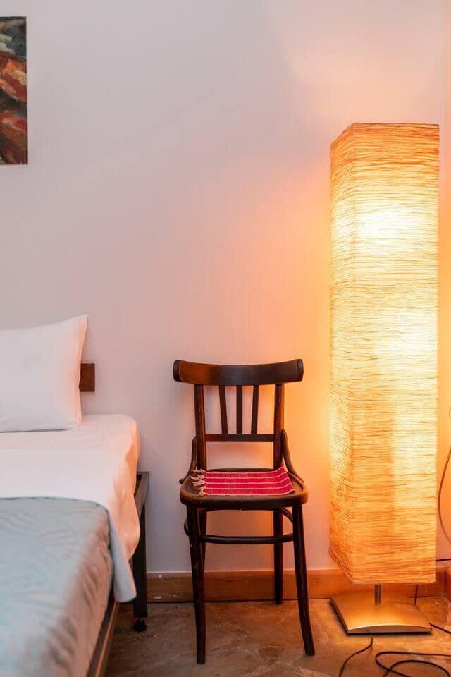Warm lighting for a relaxing atmosphere