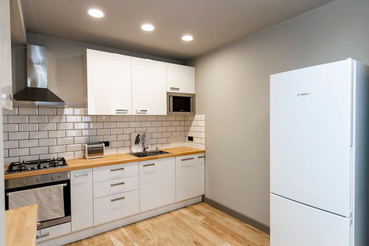 High-quality appliances ensure a seamless cooking experience.