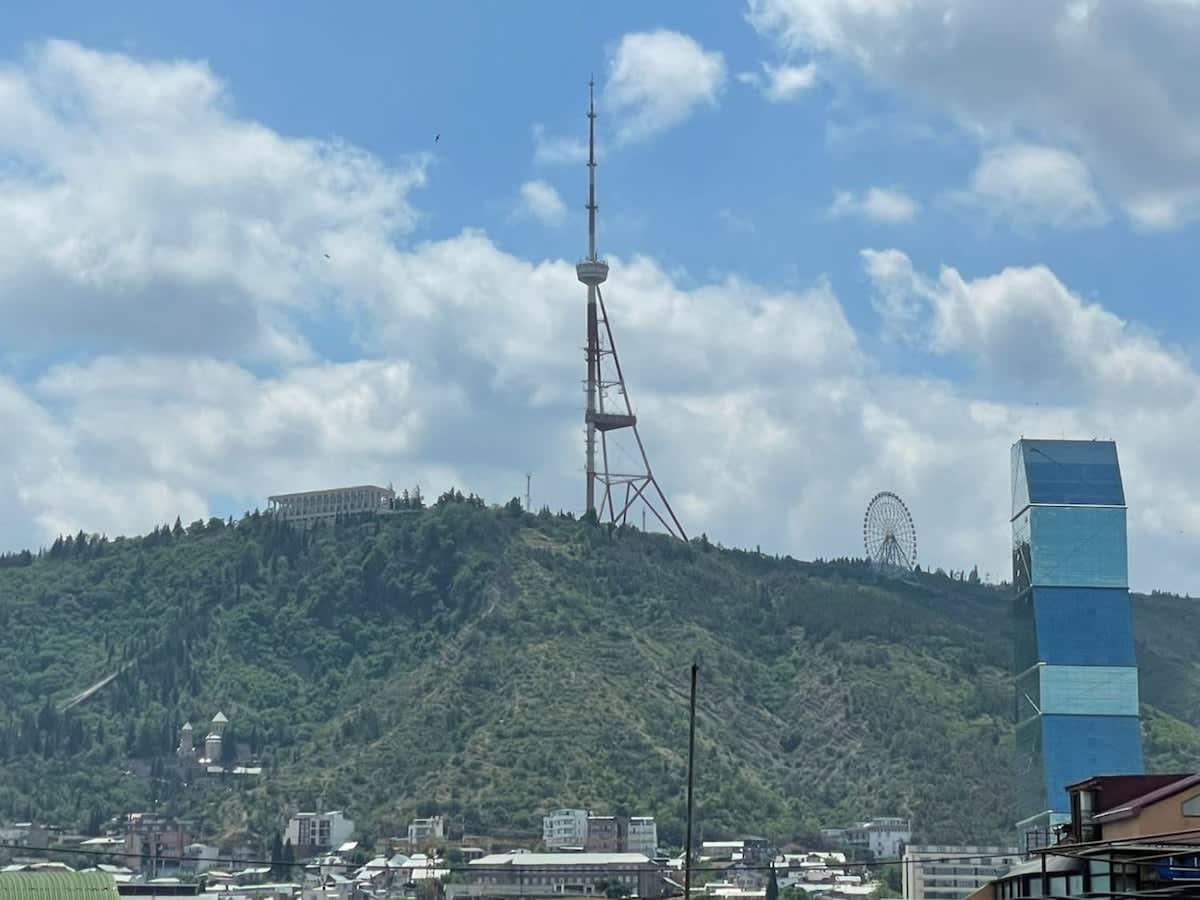 View on Tbilisi TV Tower