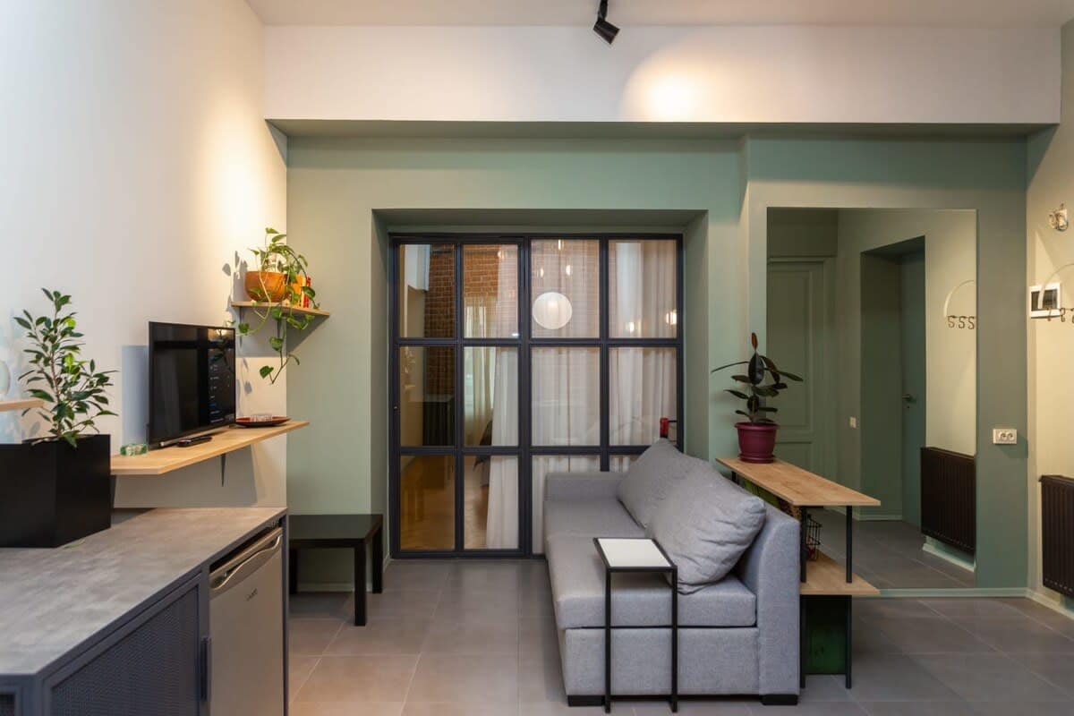 Chic 1 Bedroom Apartment in Center- Historic&Modern in Mtatsminda