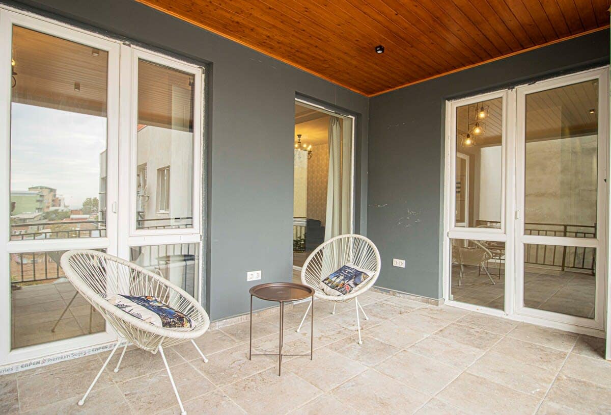 Outdoor space is perfect for enjoying your morning coffee, unwinding in the evening, or simply taking in the fresh air