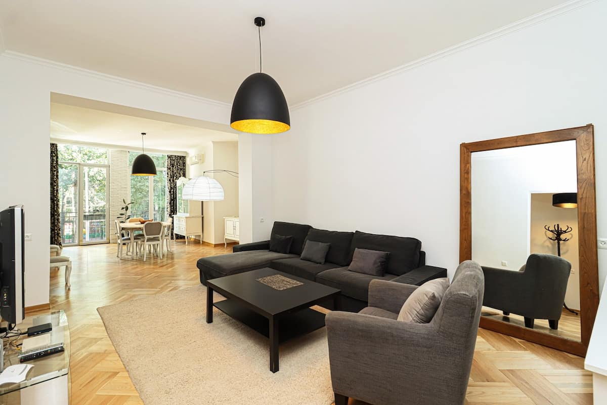 Stylish 3 Bedroom Apartment near Mziuri Park in Vake